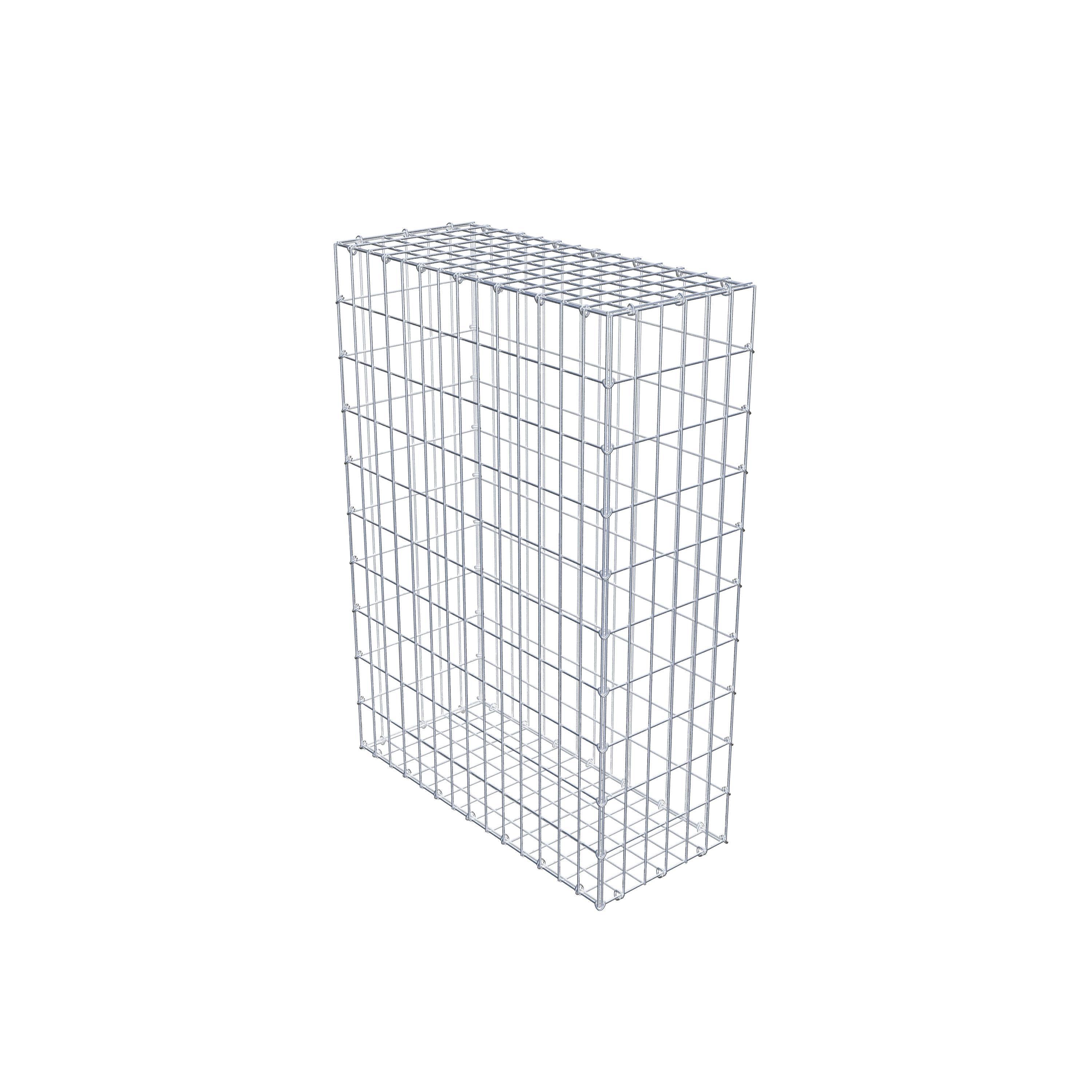 Gabione 100 cm x 70 cm x 30 cm (L x H x T), Maschenweite 5 cm x 10 cm, C-Ring