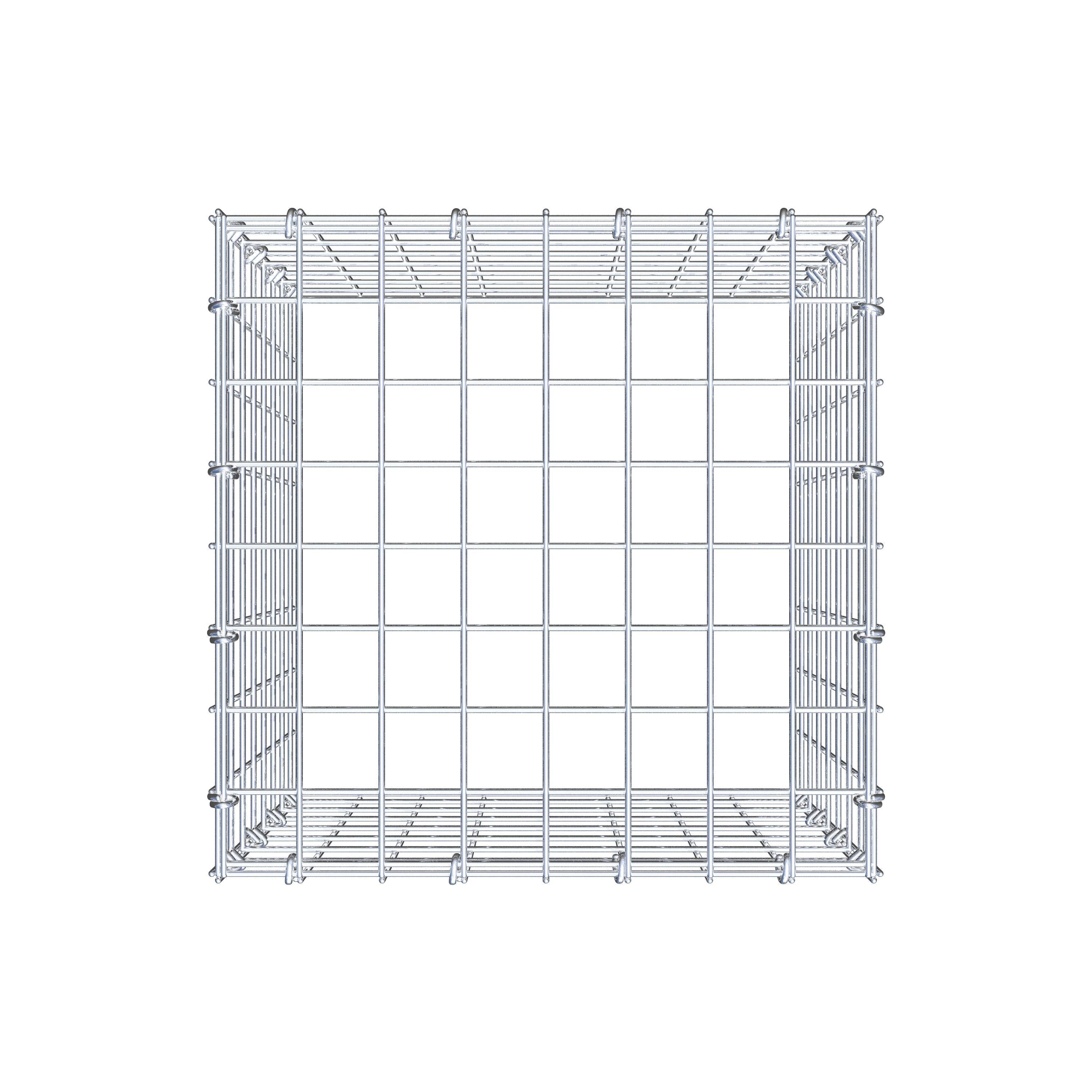 Tilläggspåle typ 3 40 cm x 40 cm x 40 cm (L x H x D), maskstorlek 5 cm x 5 cm, C-ring
