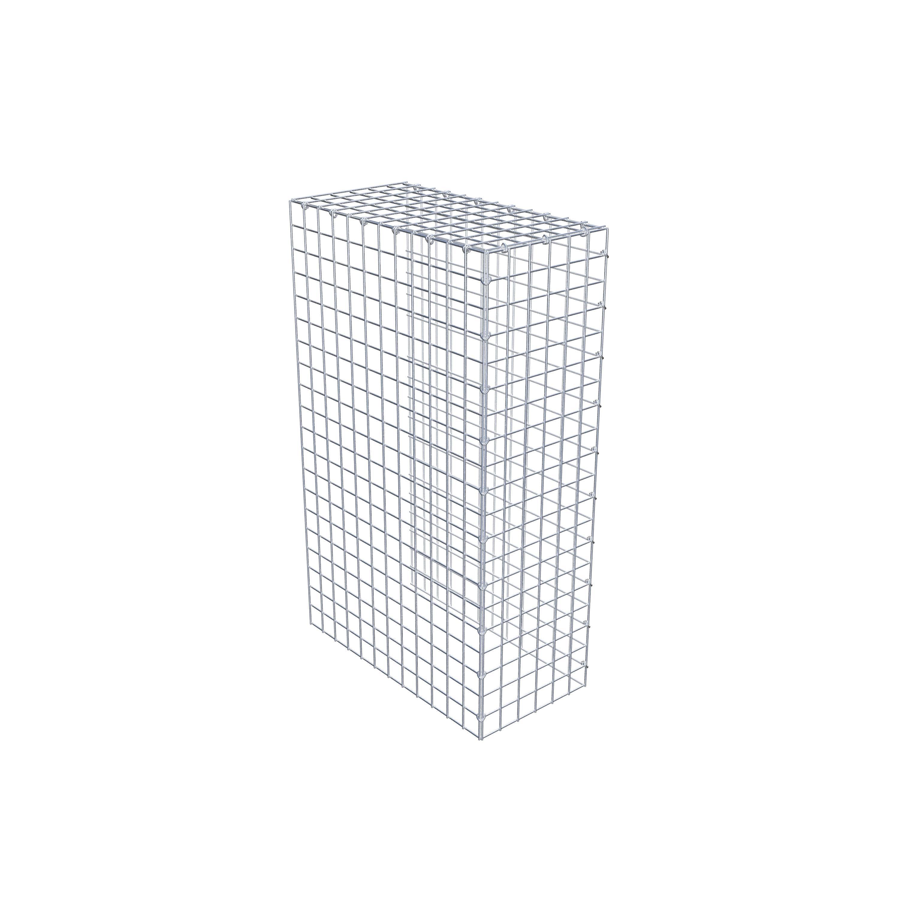 Fourche rapportée type 4 100 cm x 60 cm x 30 cm (L x H x P), mailles 5 cm x 5 cm, anneau C