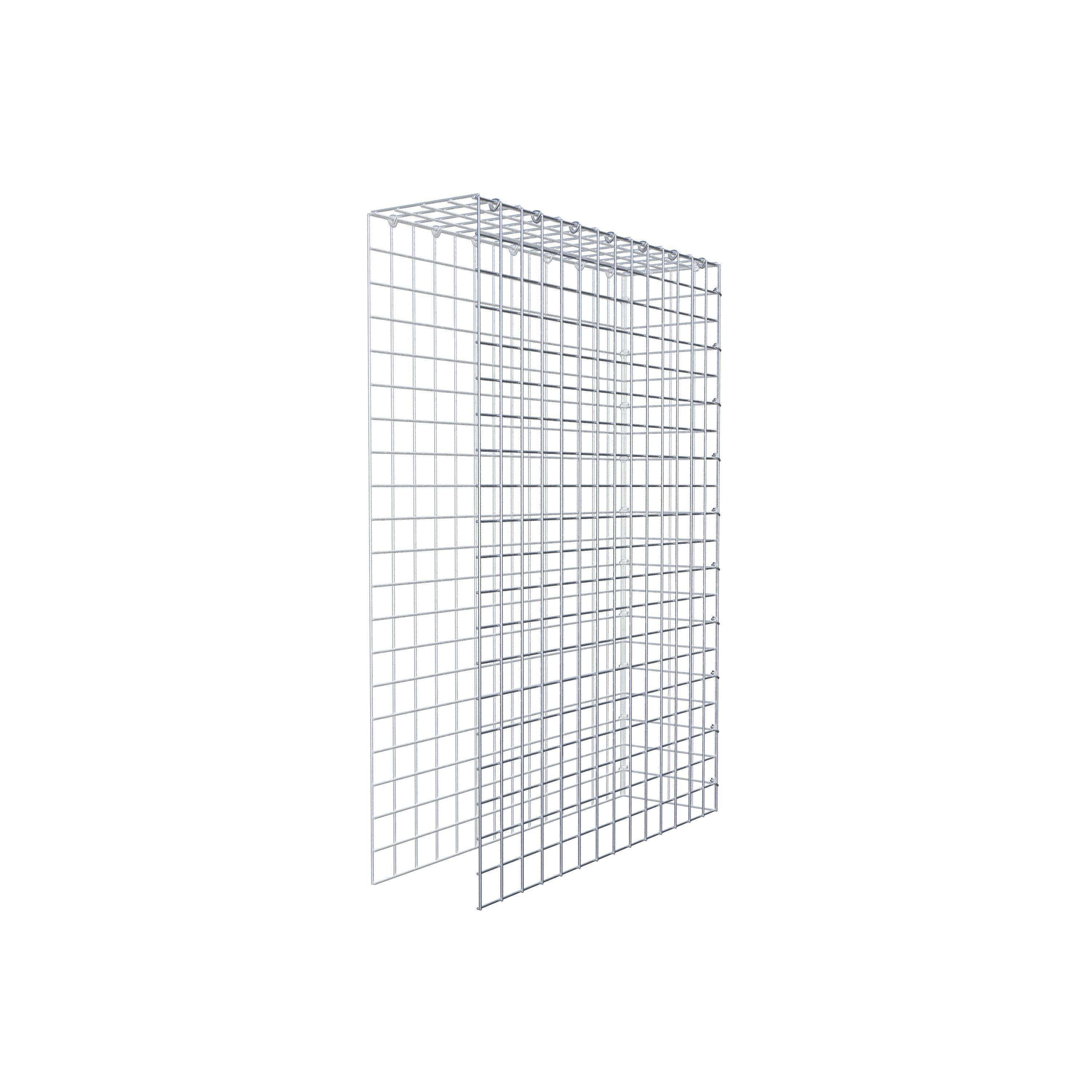 Tilläggspåle typ 4 100 cm x 70 cm x 20 cm (L x H x D), maskstorlek 5 cm x 5 cm, C-ring