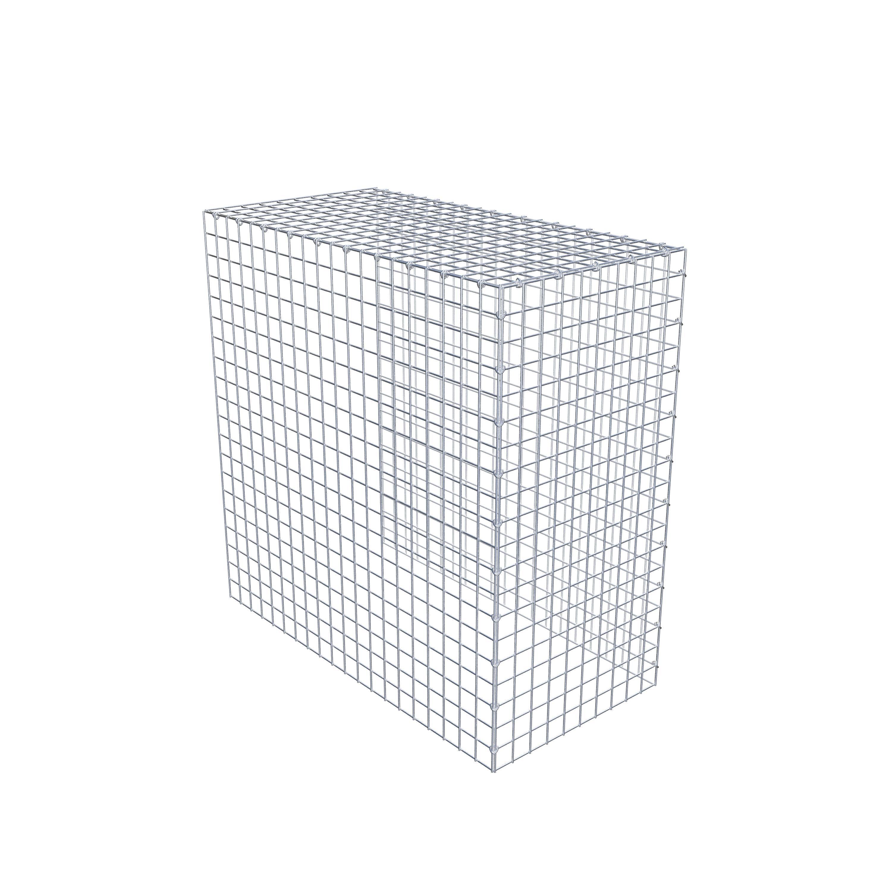 Gabião Tipo 4 100 cm x 100 cm x 50 cm (C x A x P), malhagem 5 cm x 5 cm, anel C