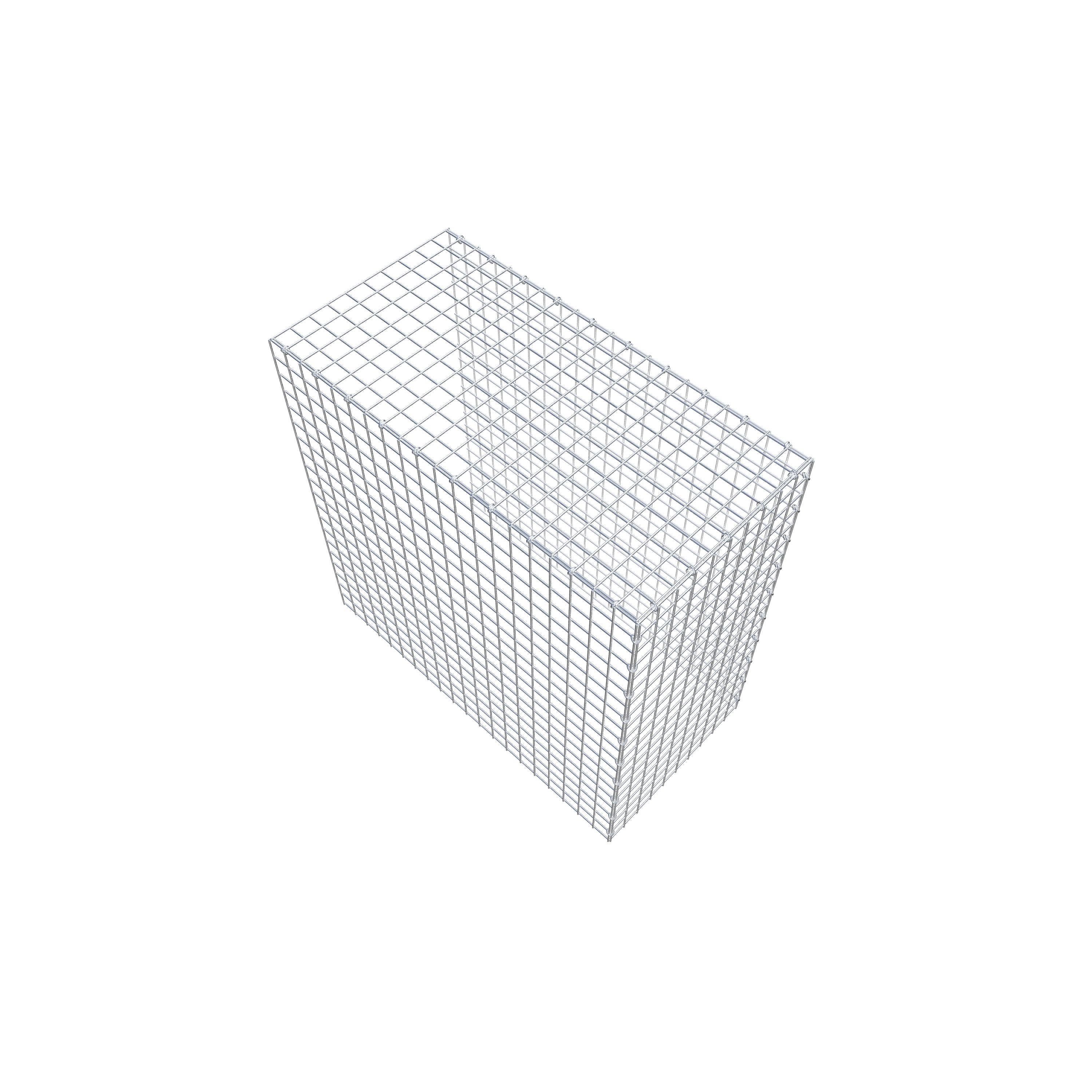 Gabião Tipo 4 100 cm x 100 cm x 50 cm (C x A x P), malhagem 5 cm x 5 cm, anel C