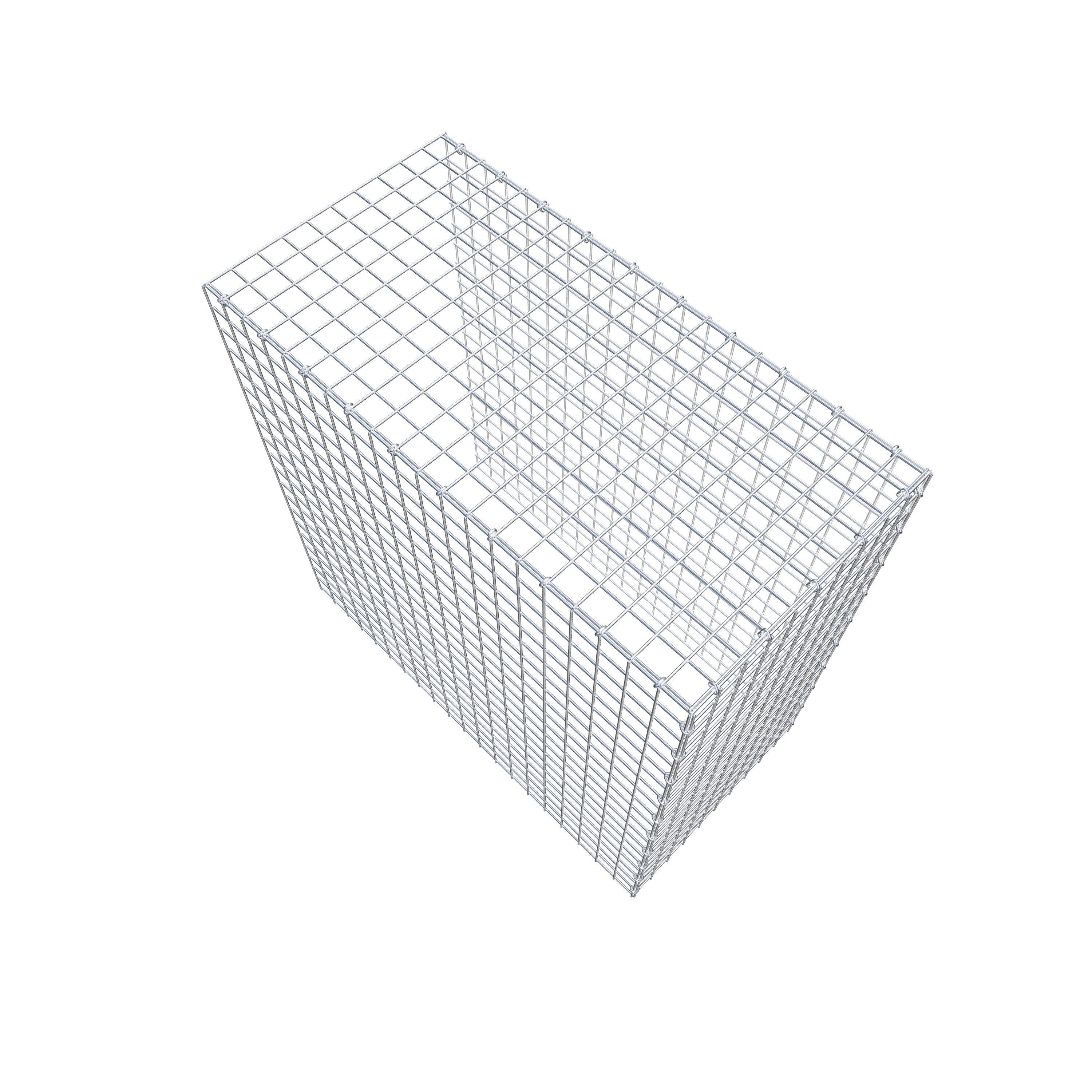 Gabião Tipo 4 100 cm x 100 cm x 50 cm (C x A x P), malhagem 5 cm x 5 cm, anel C