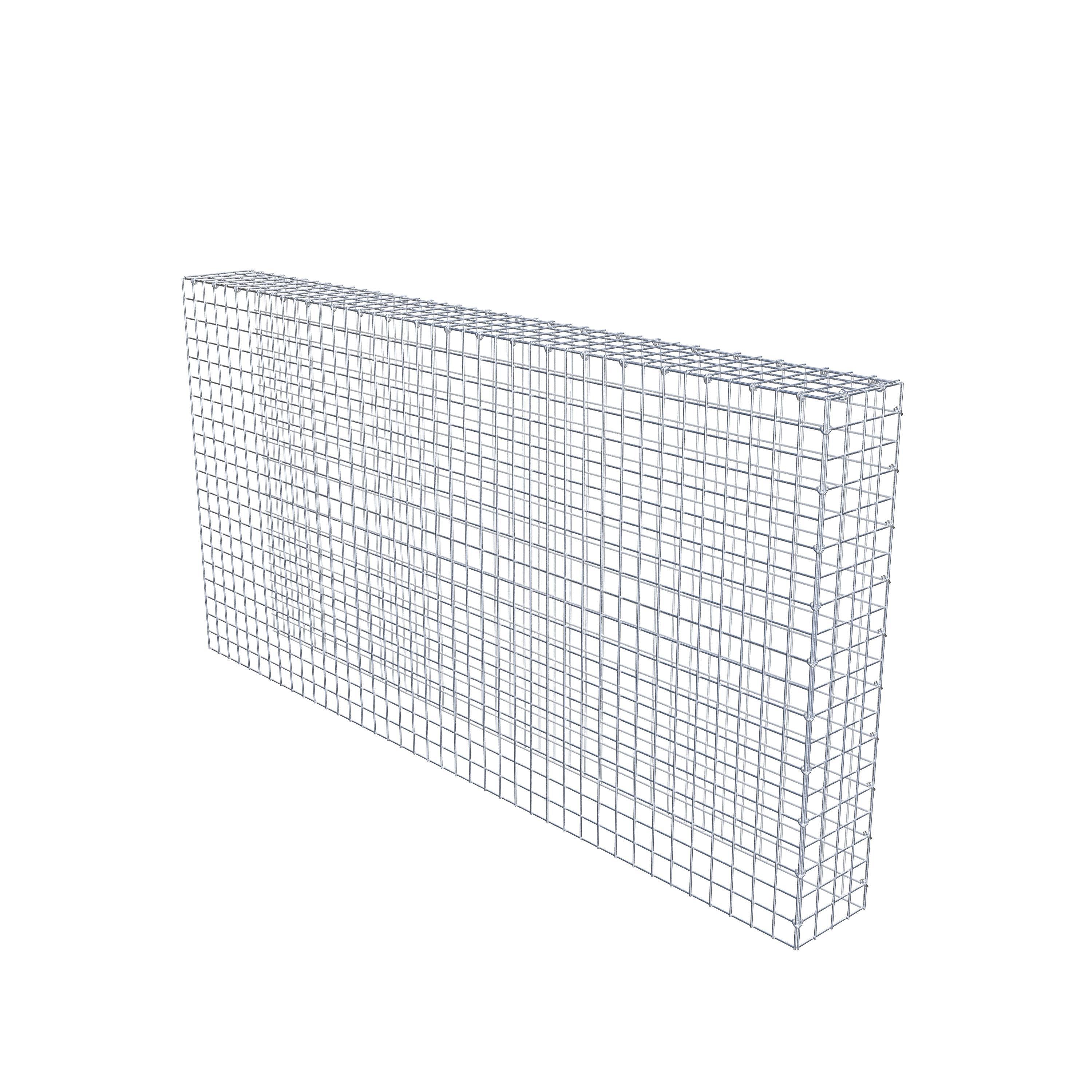 Fourche rapportée type 4 200 cm x 100 cm x 20 cm (L x H x P), mailles 5 cm x 5 cm, anneau C