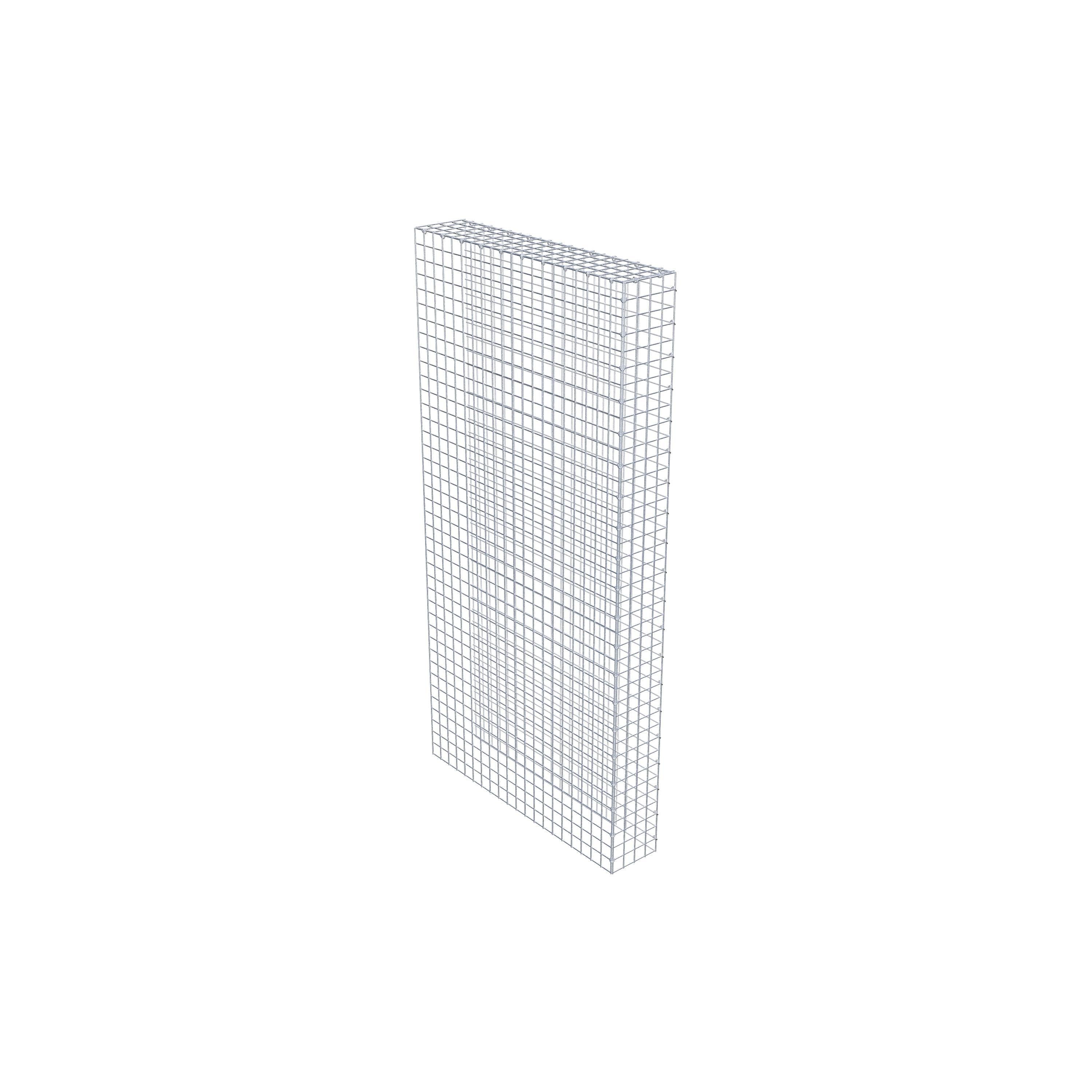 Fourche rapportée type 4 200 cm x 100 cm x 20 cm (L x H x P), mailles 5 cm x 5 cm, anneau C