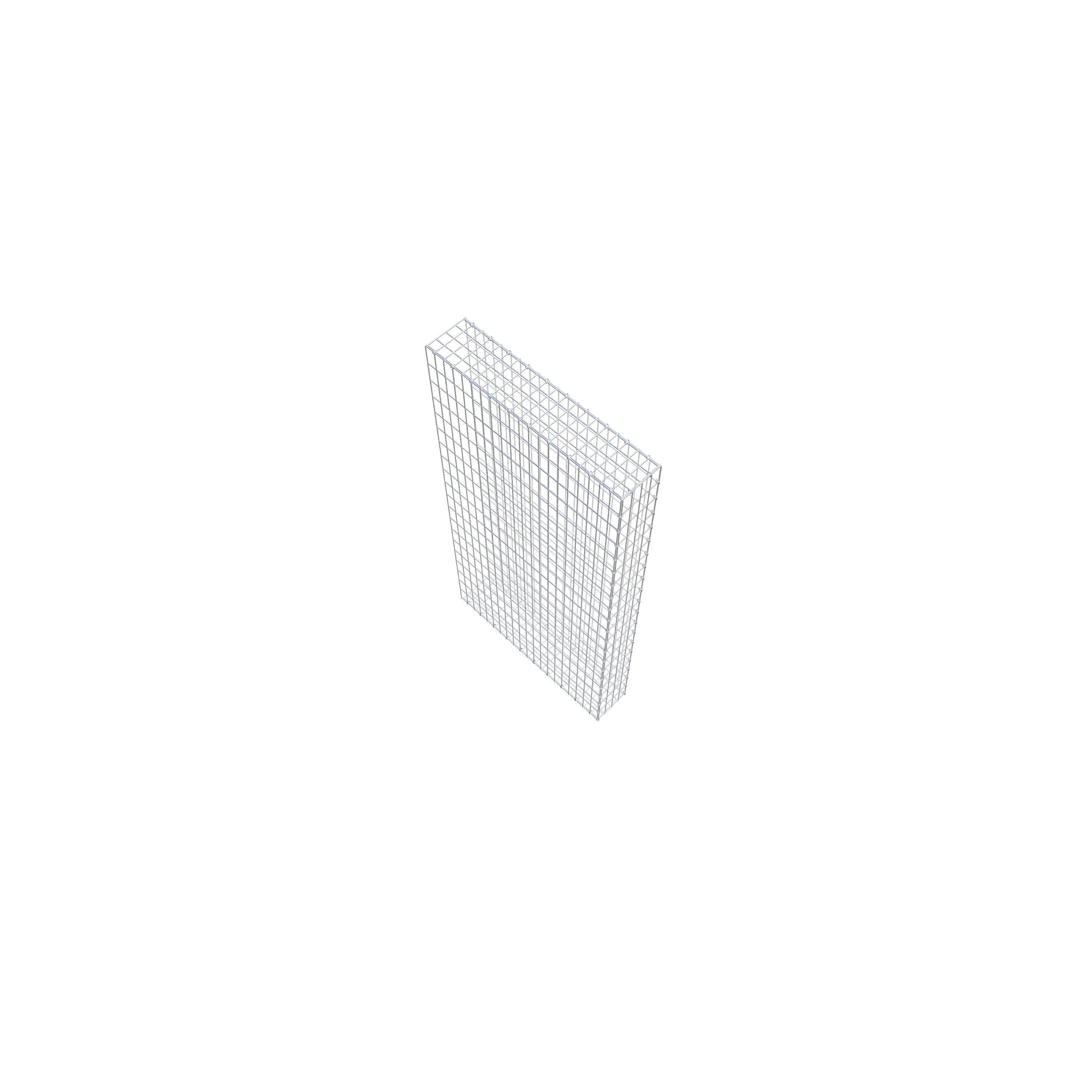 Fourche rapportée type 2 200 cm x 100 cm x 20 cm, maille 5 cm x 10 cm, anneau en C