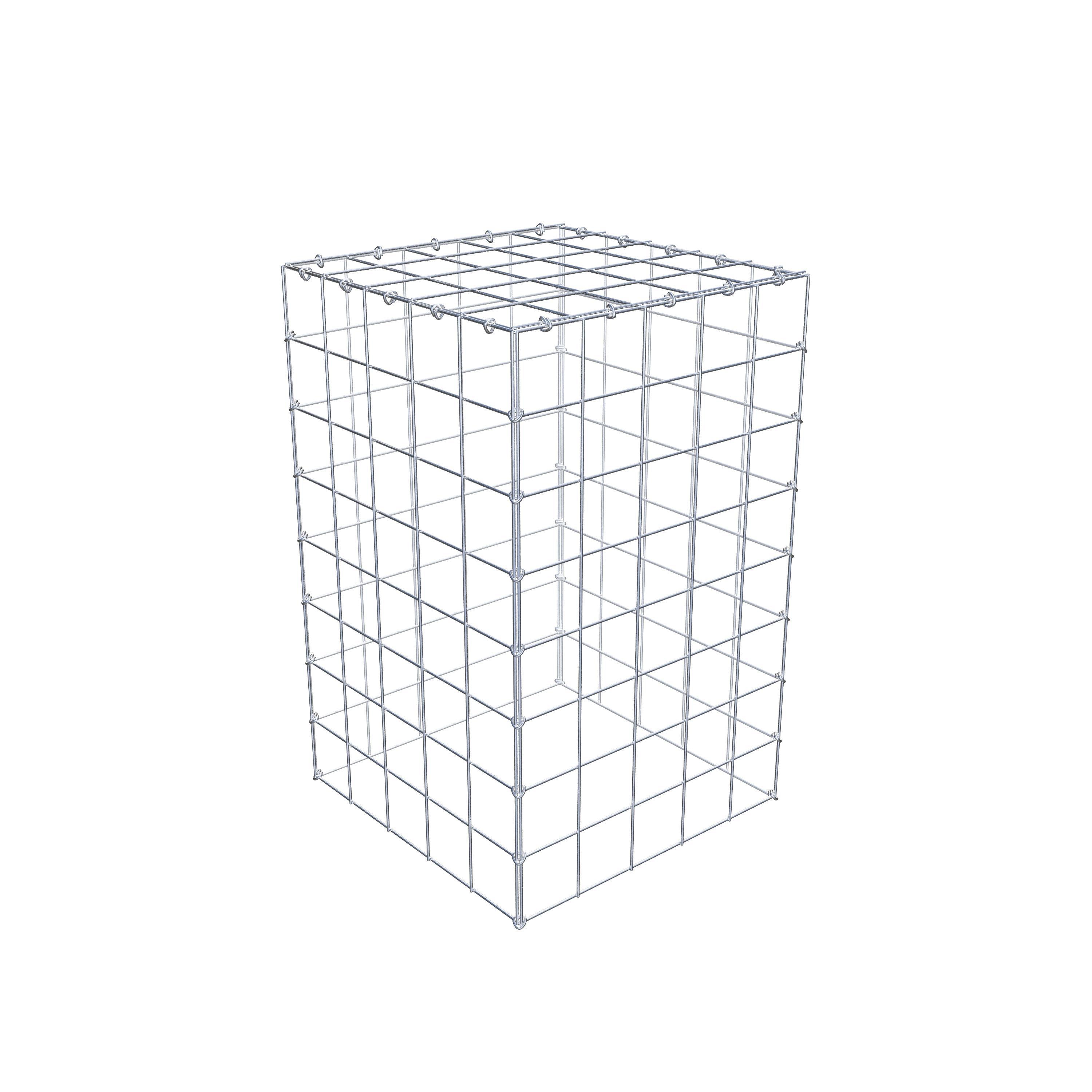 Pile aggiuntivo tipo 3 80 cm x 50 cm x 50 cm (L x H x P), maglia 10 cm x 10 cm, anello a C