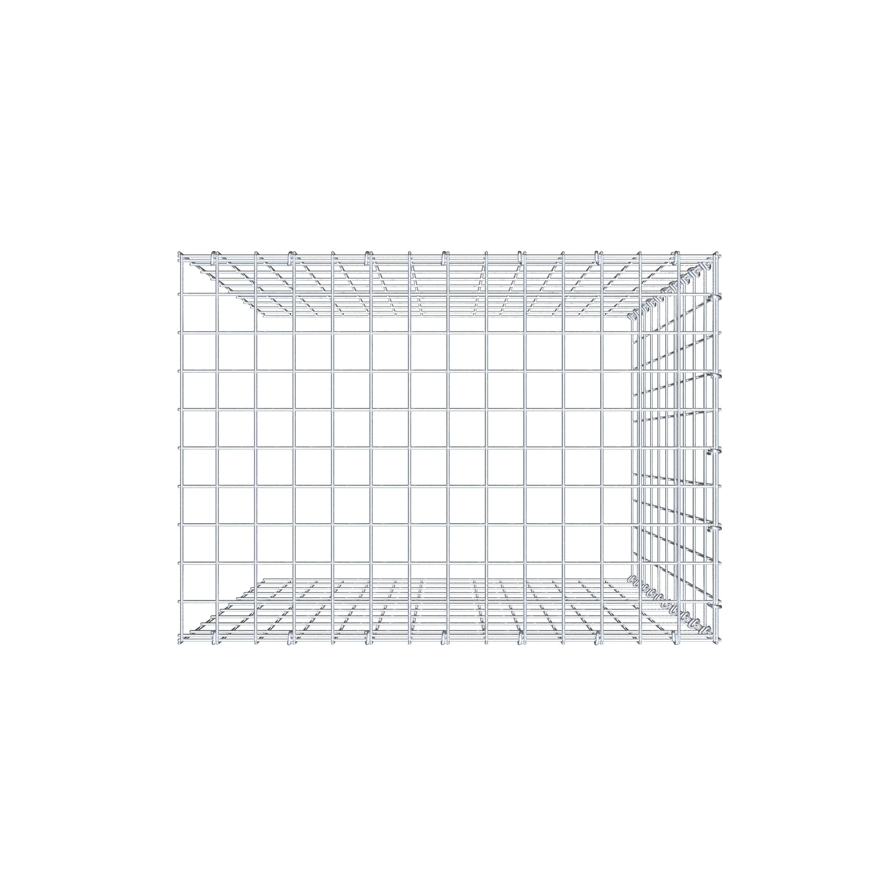 Tilläggspåle typ 4 100 cm x 70 cm x 50 cm (L x H x D), maskstorlek 5 cm x 10 cm, C-ring