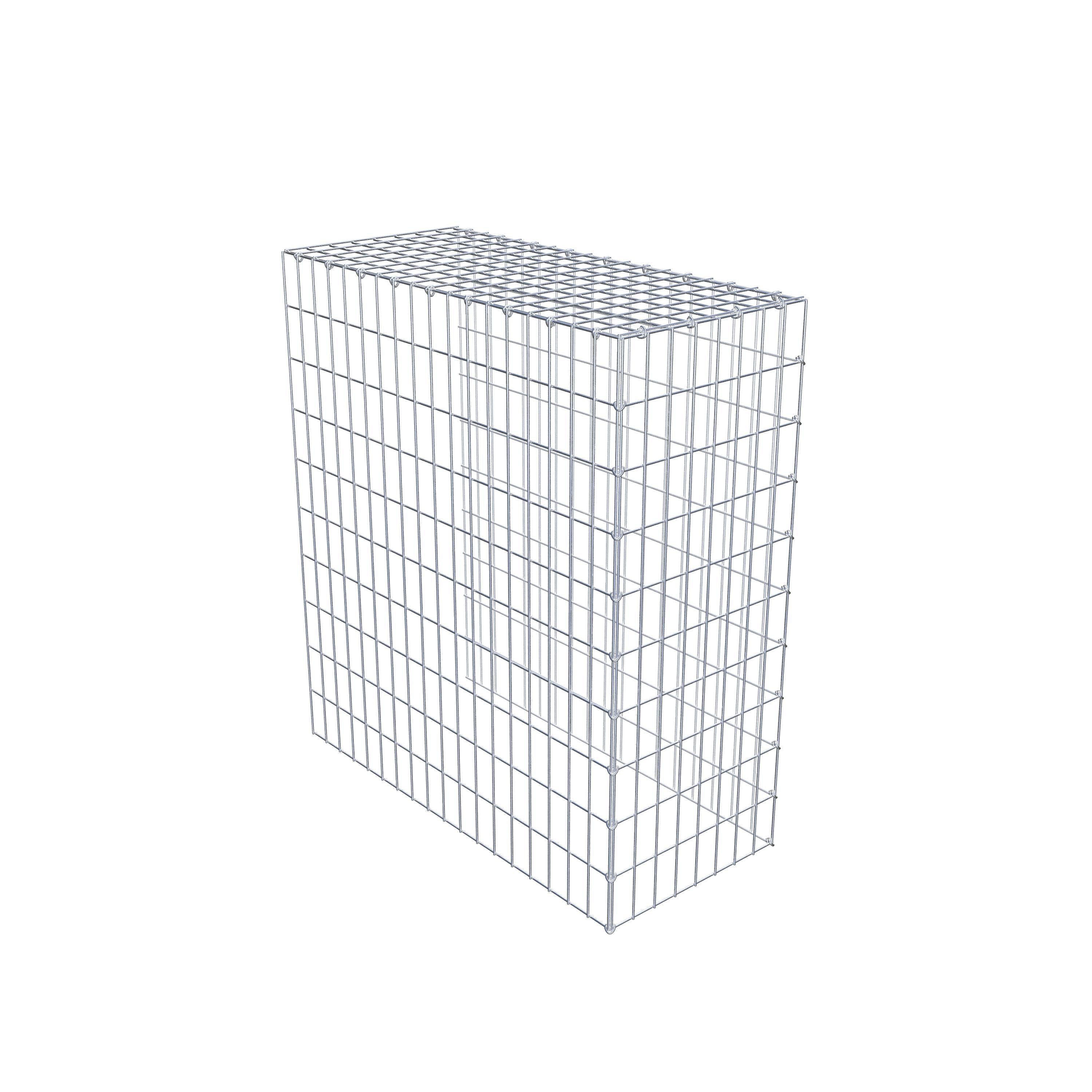 Extra gabion typ 4 100 cm x 90 cm x 40 cm (L x H x D), maskstorlek 5 cm x 10 cm, C-ring