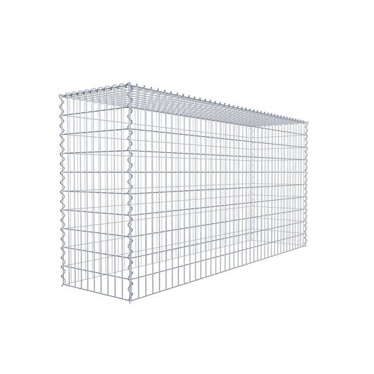 Gabbione aggiuntivo tipo 3 200 cm x 100 cm x 50 cm (L x A x P), maglia 5 cm x 10 cm, spirale