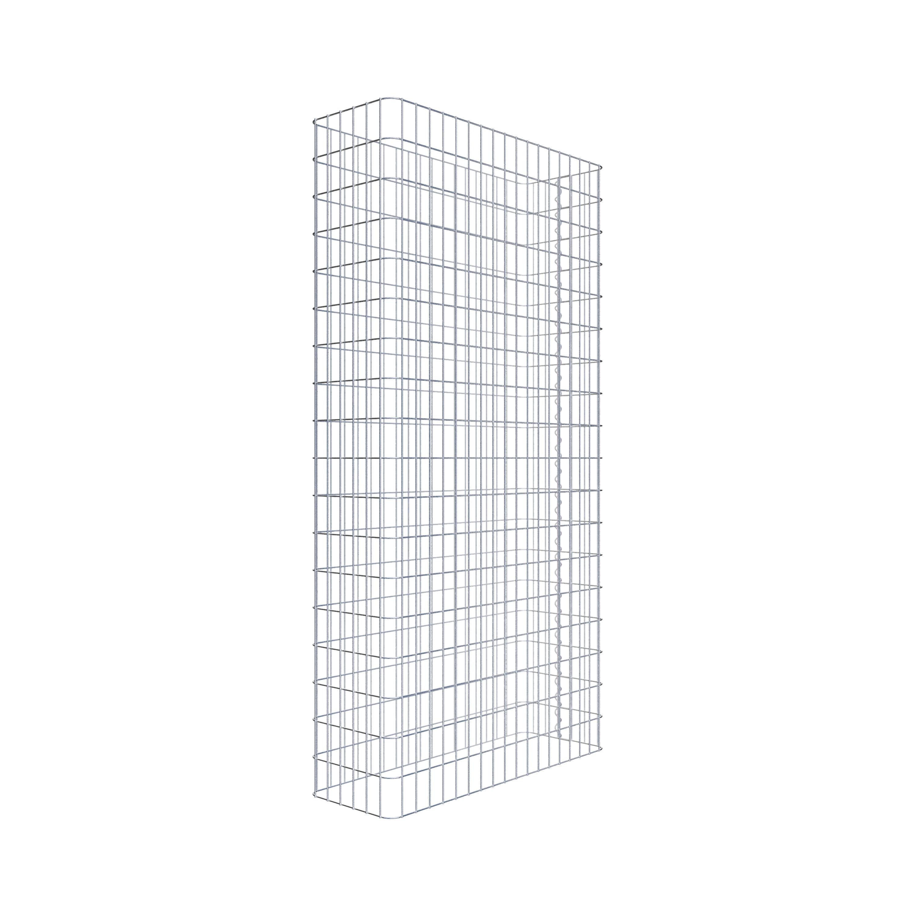 Gabione Zaun 05x10 092x180x032