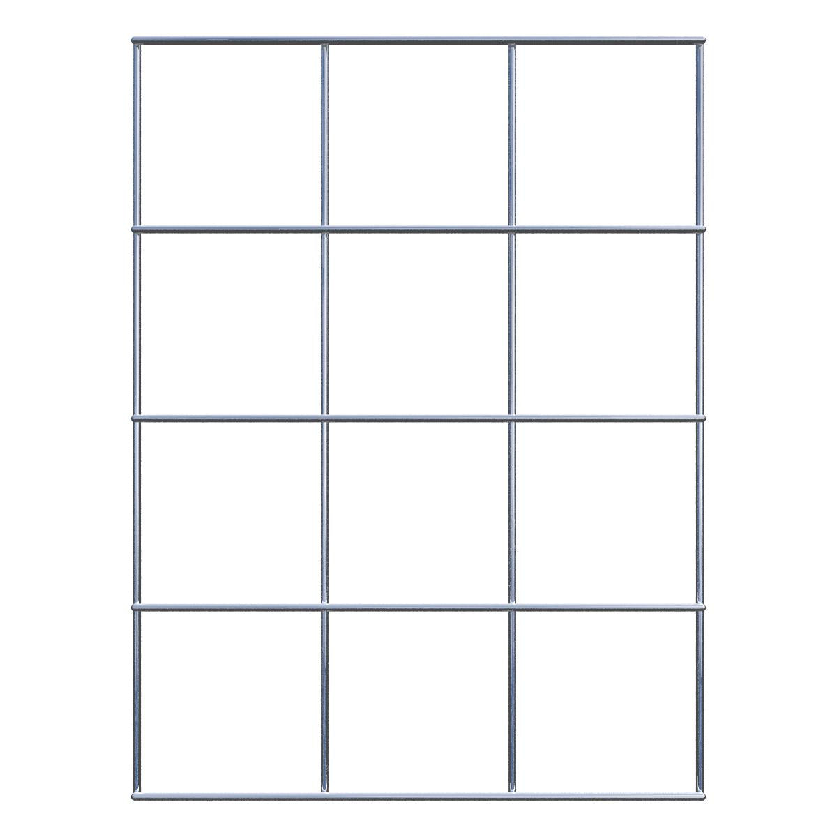 Grade 10 x 10 cm tamanho da malha