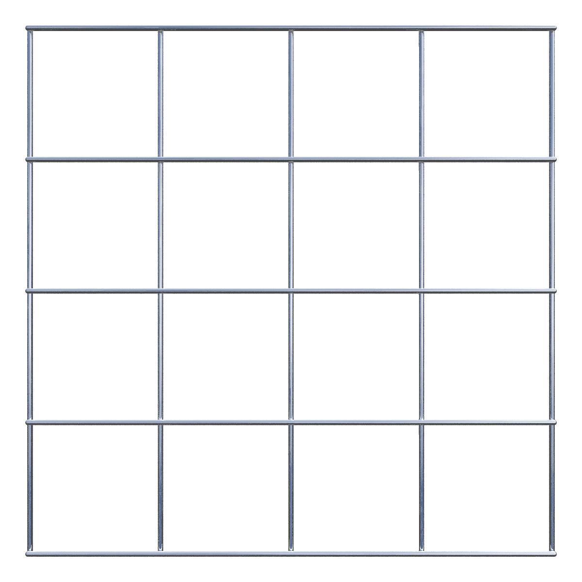 Grade 10 x 10 cm tamanho da malha