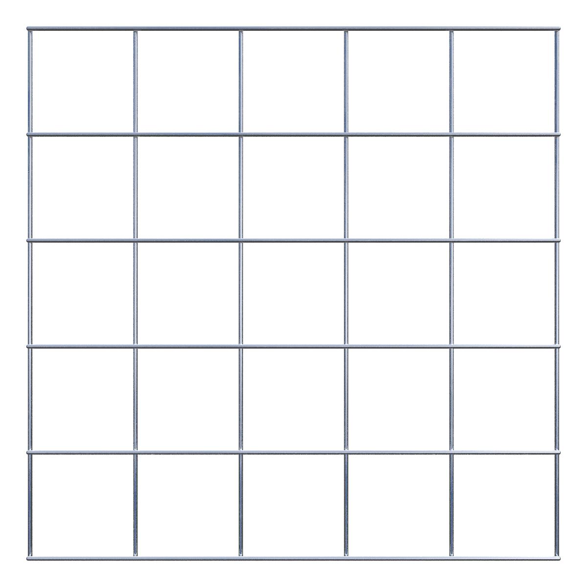 Grade 10 x 10 cm tamanho da malha