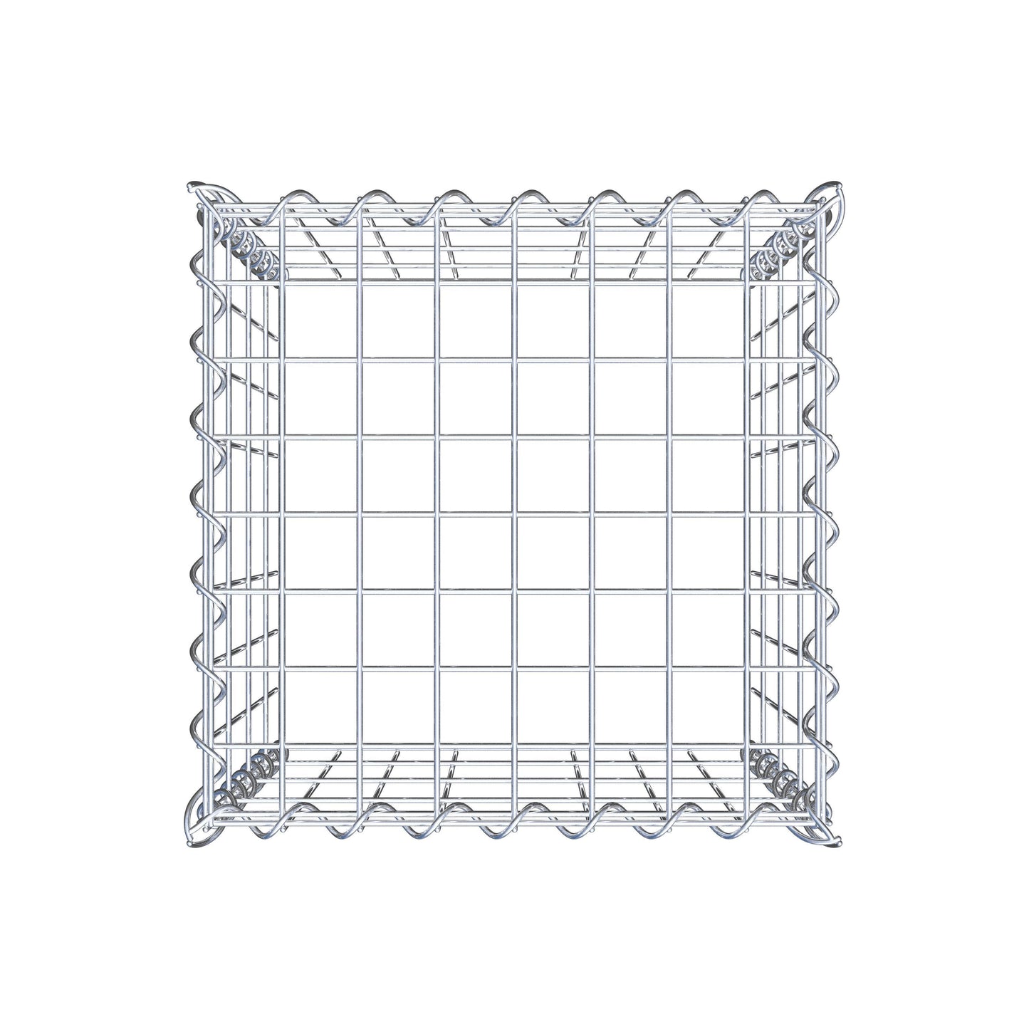 Gavión adicional tipo 3 40 cm x 40 cm x 40 cm (L x A x P), malla 5 cm x 10 cm, en espiral