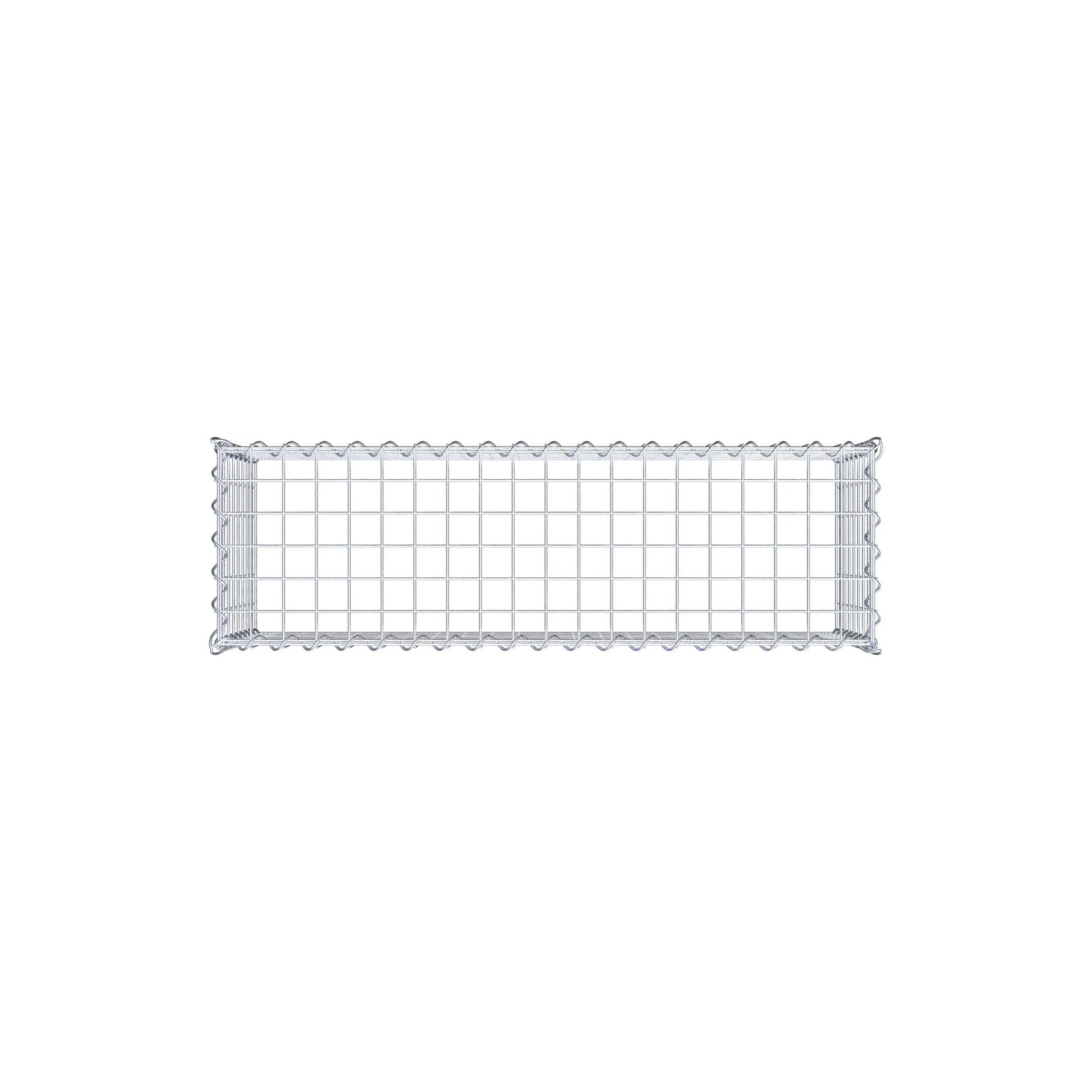 Grown-on gabion type 3 100 cm x 40 cm x 30 cm (L x H x D), mesh size 5 cm x 5 cm, spiral