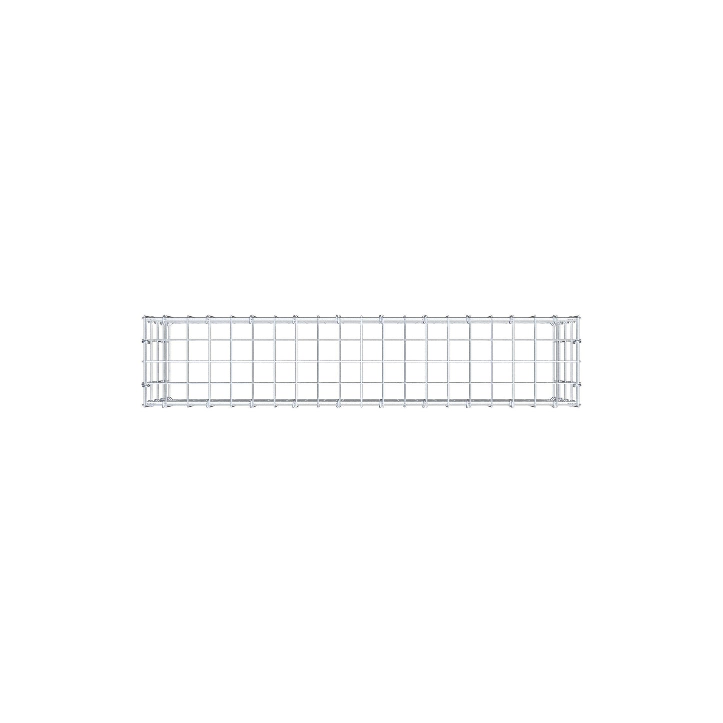 Gabbione aggiuntivo di tipo 3 100 cm x 40 cm x 20 cm (L x H x P), maglia 5 cm x 10 cm, anello a C