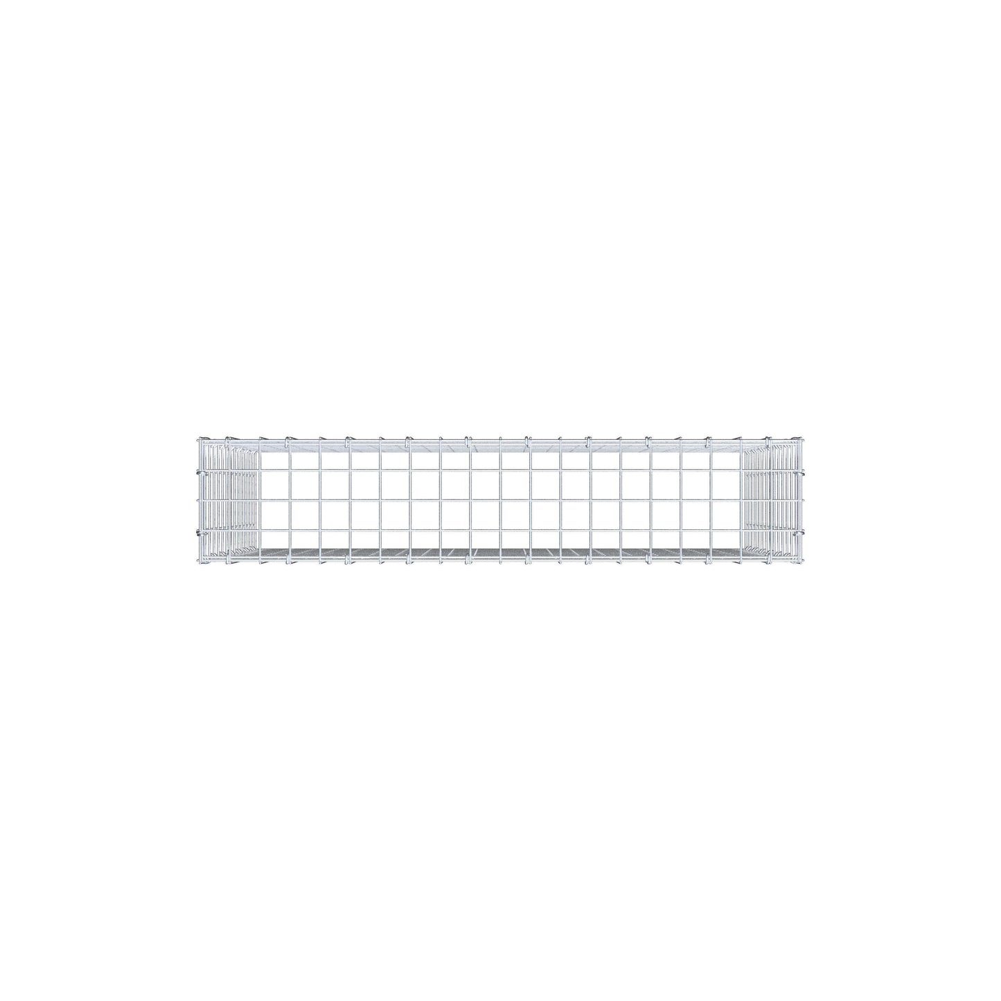Gabbione aggiuntivo di tipo 3 100 cm x 70 cm x 20 cm (L x H x P), maglia 5 cm x 5 cm, anello a C