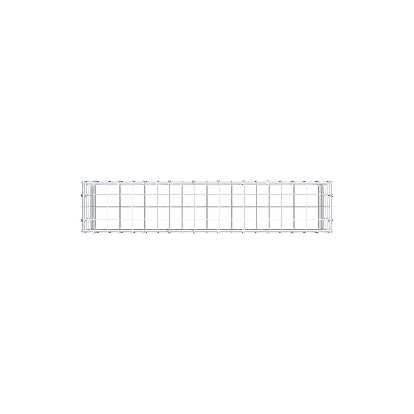 Gabbione aggiuntivo tipo 3 100 cm x 30 cm x 20 cm (L x A x P), maglia 5 cm x 5 cm, anello a C