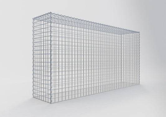 Gabbione aggiuntivo tipo 3 200 cm x 100 cm x 40 cm (L x H x P), dimensione maglia 5 cm x 5 cm, a spirale