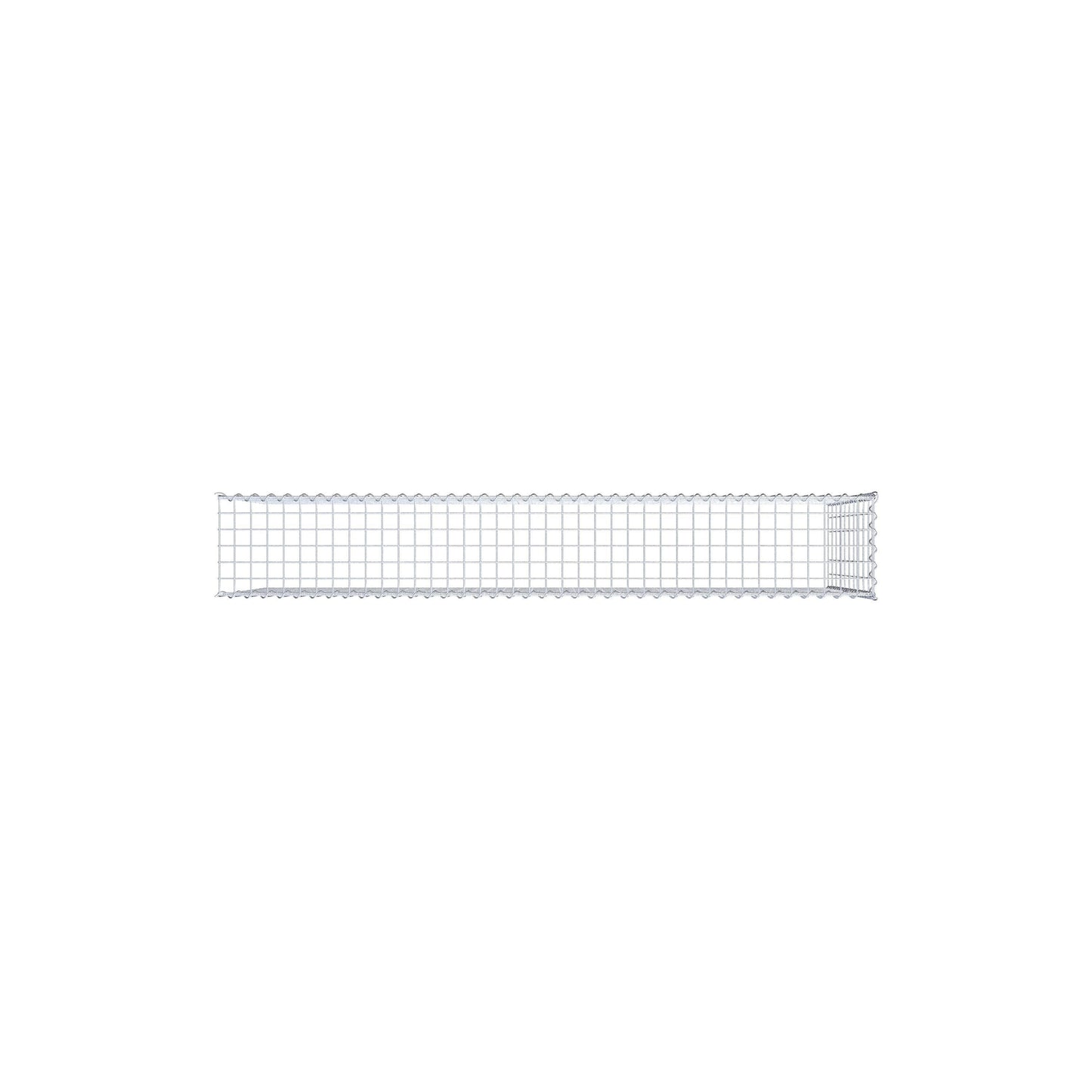 Gavión adicional tipo 4 200 cm x 100 cm x 30 cm (L x A x P), malla 5 cm x 10 cm, en espiral
