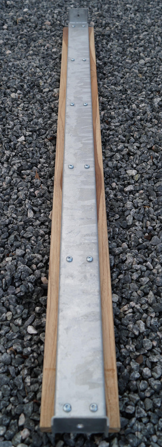 Lange Bankauflage TEAK 115 cm