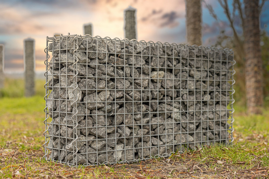 Gabionen in unterschiedlichen Maschenweiten online kaufen – Tipps und Wissenswertes