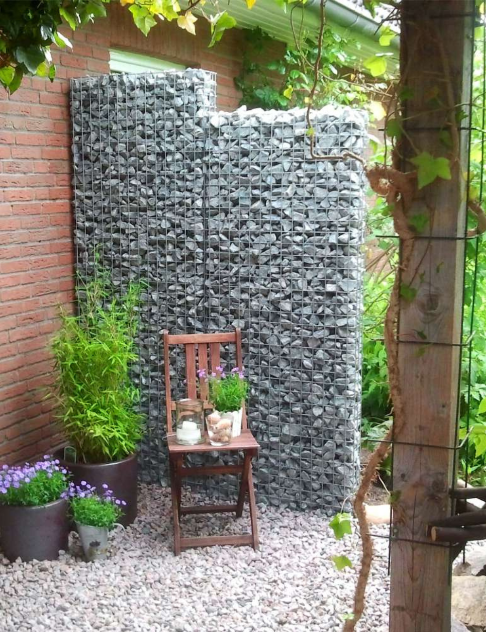 Gabionenzaun auf Maß