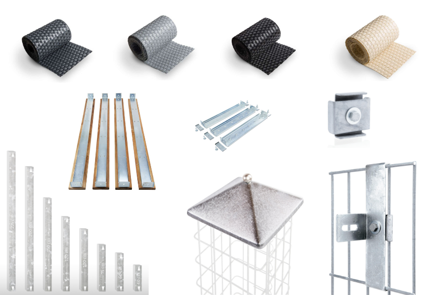 Accessori per gabbioni