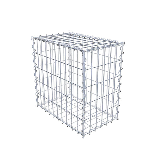Gabion 50 cm x 50 cm x 30 cm (L x H x D), maskstorlek 5 cm x 10 cm, spiral