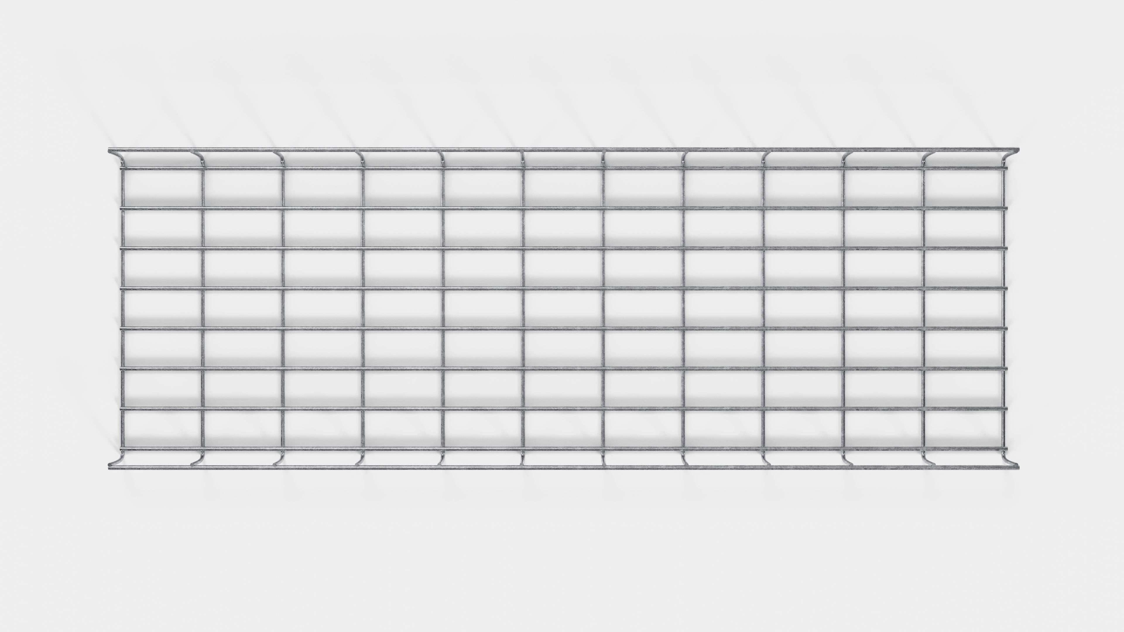 Rankgitter Höhe 110 cm, Tiefe 5 cm, Maschenweite 5 x 10 cm