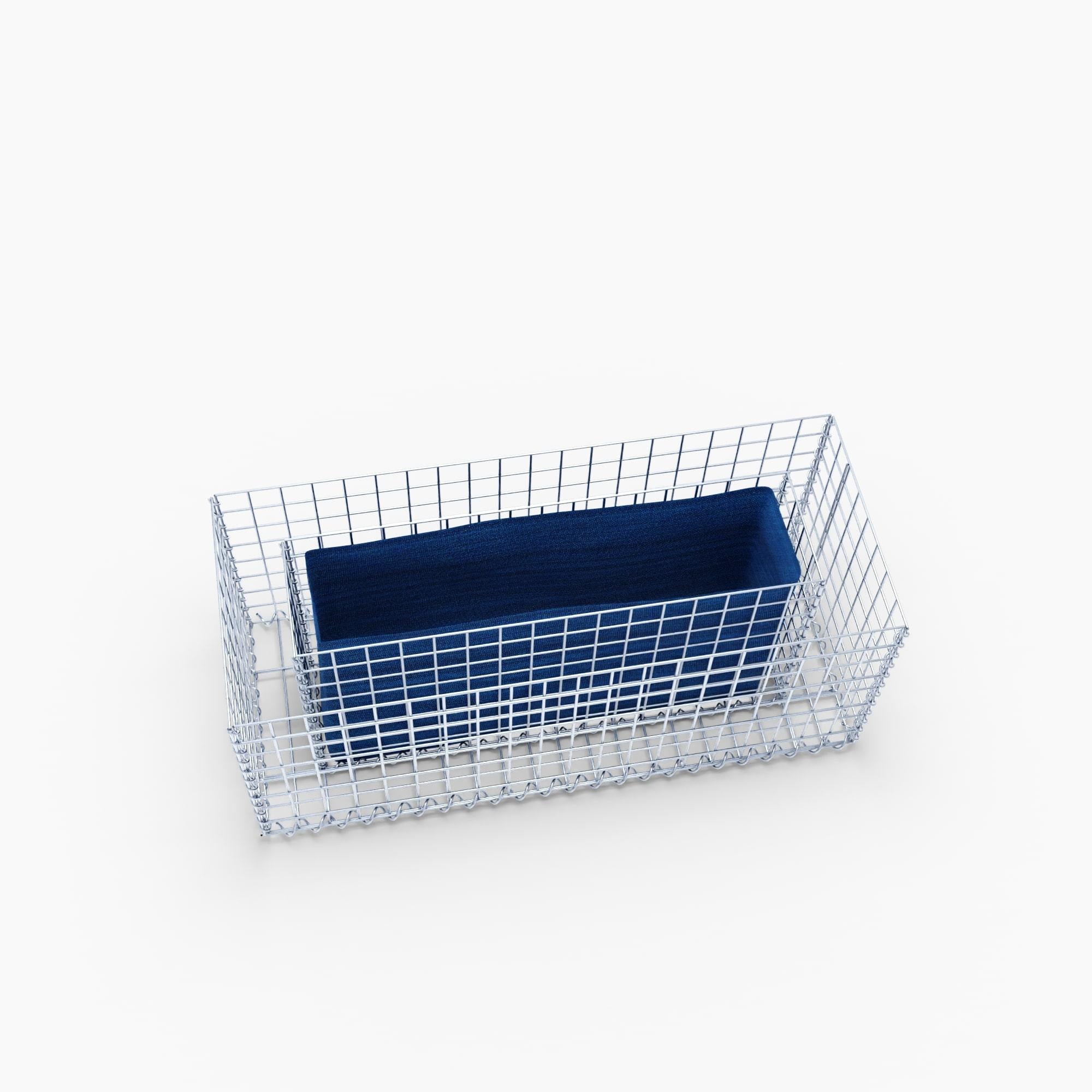 Raised bed square 100 cm x 40 cm x 40 cm (L x H x D), mesh size 5 x 5 cm, wall thickness 10 cm