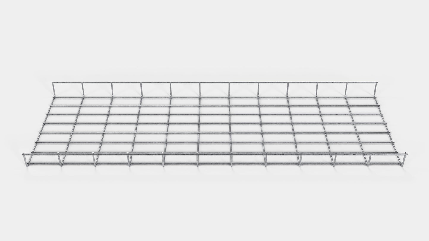 Rankgitter Höhe 110 cm, Tiefe 5 cm, Maschenweite 5 x 10 cm