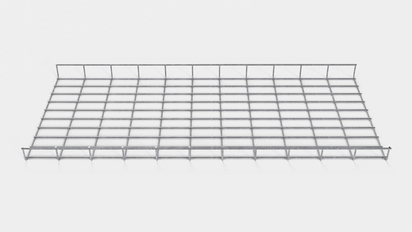 Rankgitter Höhe 110 cm, Tiefe 5 cm, Maschenweite 5 x 10 cm