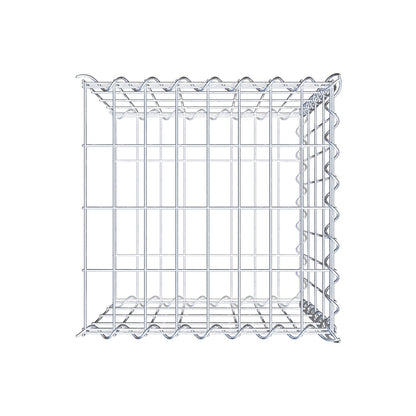 Opvokset gabion type 2 40 cm x 40 cm x 40 cm (L x H x D), maskestørrelse 5 cm x 10 cm, spiral