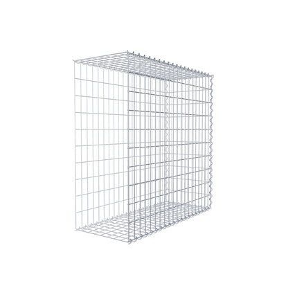 Anbaugabione Typ 2 100 cm x 100 cm x 40 cm (L x H x T), Maschenweite 5 cm x 10 cm, Spirale