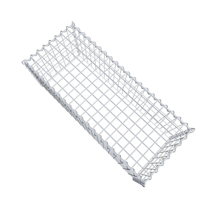 Gabion rapporté type 3 100 cm x 40 cm x 40 cm (L x H x P), mailles 5 cm x 10 cm, spirale