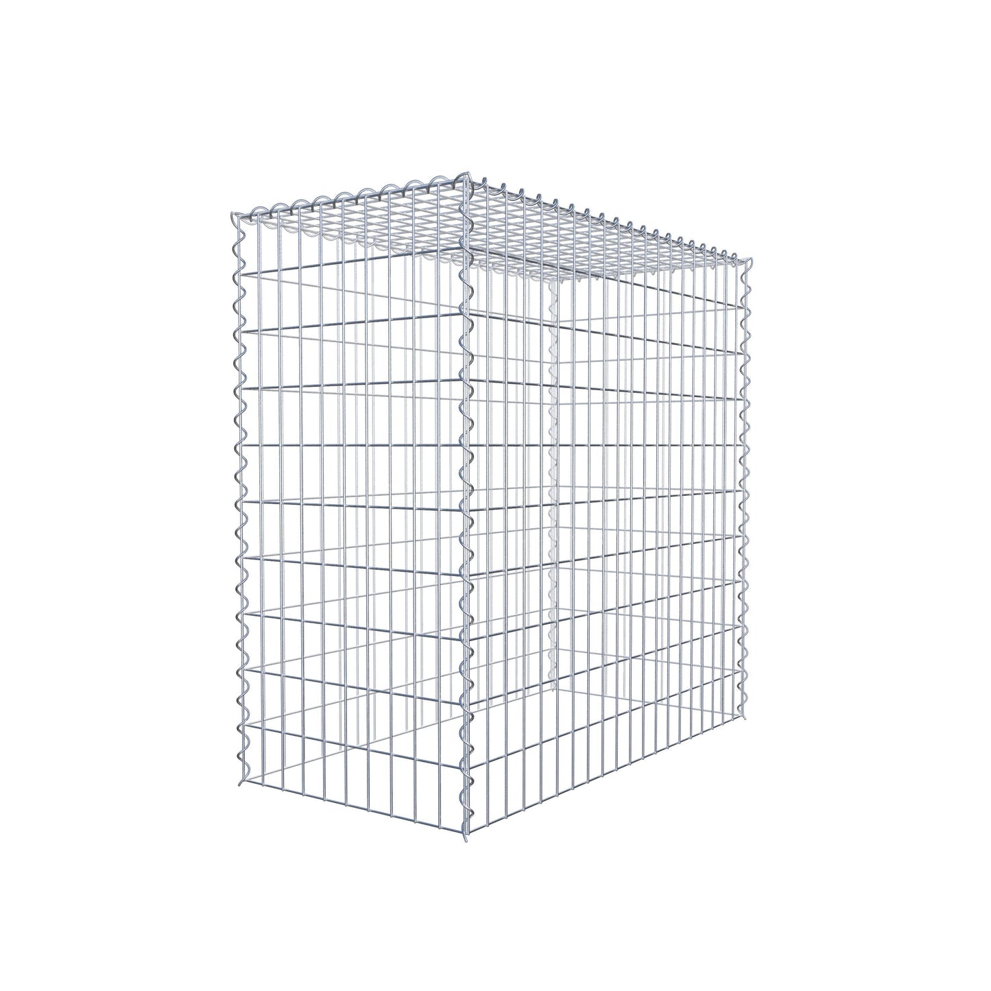 Extra gabion typ 3 100 cm x 100 cm x 50 cm (L x H x D), maskstorlek 5 cm x 10 cm, spiral