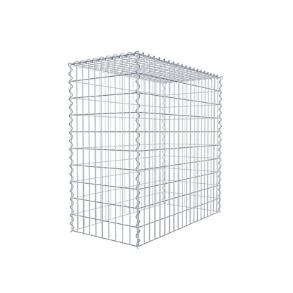 Extra gabion typ 3 100 cm x 100 cm x 50 cm (L x H x D), maskstorlek 5 cm x 10 cm, spiral