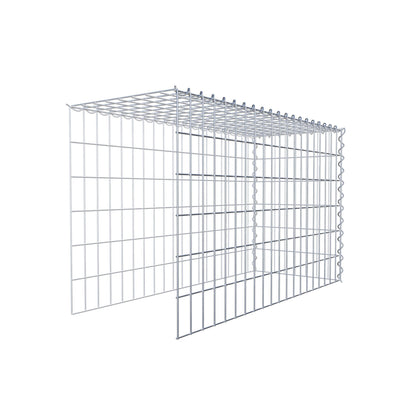 Anbaugabione Typ 4 100 cm x 60 cm x 40 cm (L x H x T), Maschenweite 5 cm x 10 cm, Spirale