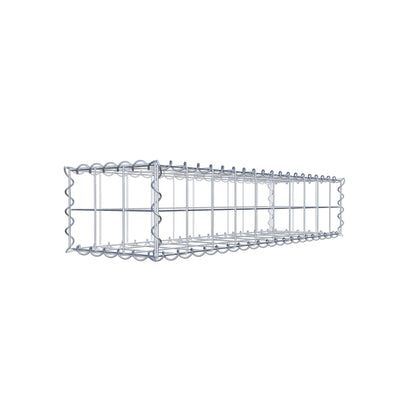 Gabion 100 cm x 20 cm x 30 cm (L x H x D), mesh size 10 cm x 10 cm, spiral