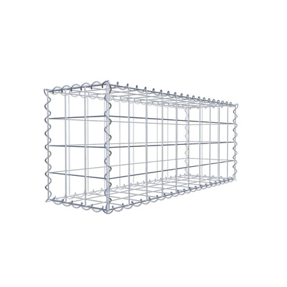 Gabion 100 cm x 40 cm x 30 cm (L x H x D), maskstorlek 10 cm x 10 cm, spiral