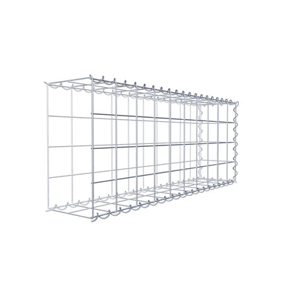 Anbaugabione Typ 2 100 cm x 40 cm x 20 cm (L x H x T), Maschenweite 10 cm x 10 cm, Spirale