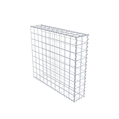 Gabbione aggiuntivo tipo 2 100 cm x 90 cm x 20 cm (L x H x P), maglia 10 cm x 10 cm, spirale