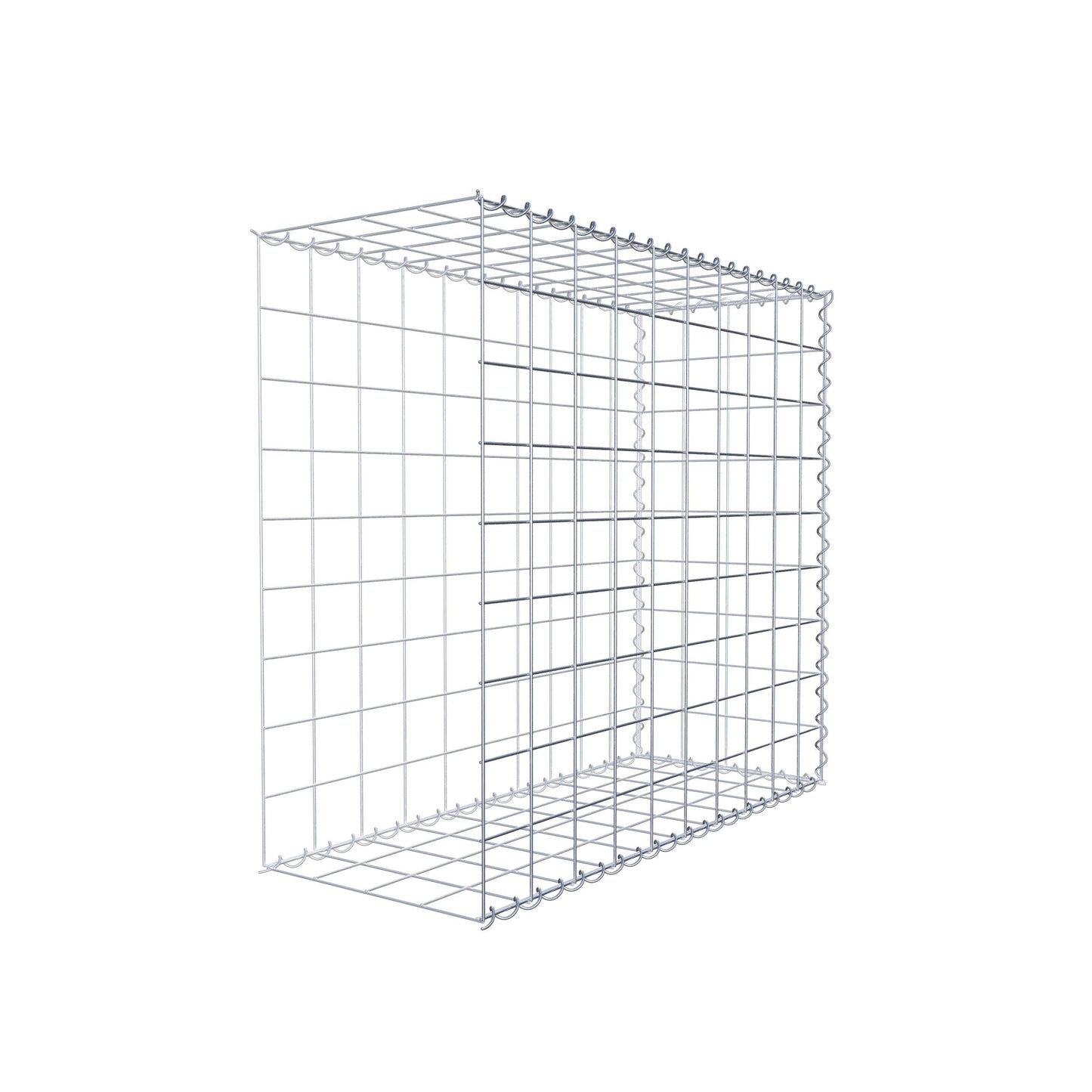 Gavión complementario tipo 2 100 cm x 90 cm x 40 cm (L x A x P), malla 10 cm x 10 cm, espiral