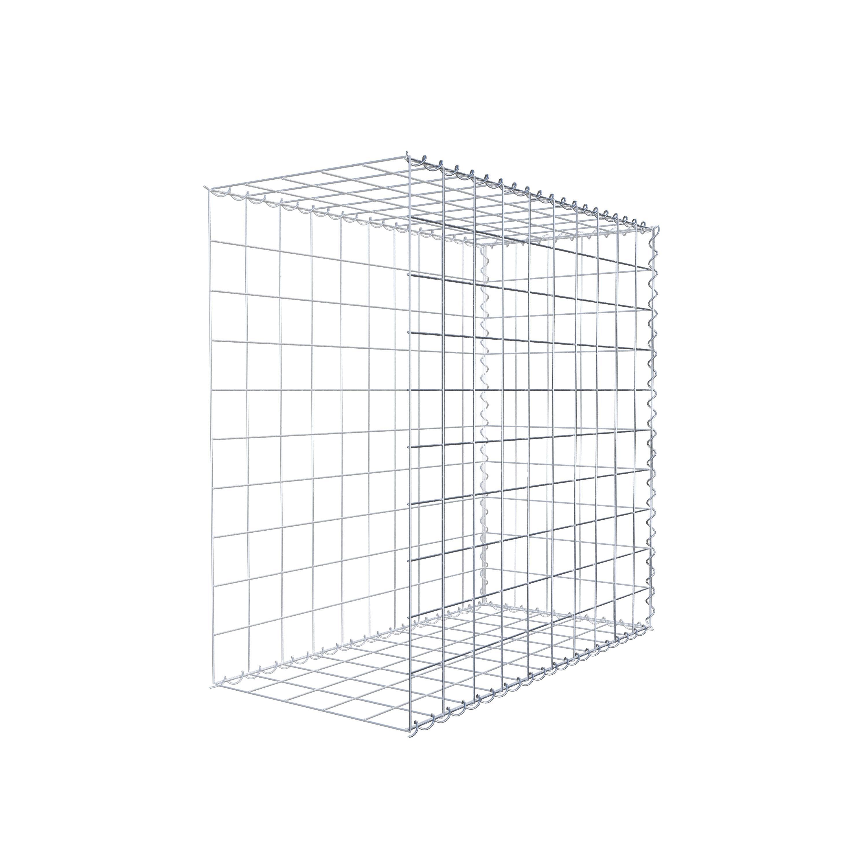 Add-on schanskorf type 2 100 cm x 100 cm x 50 cm (L x H x D), maaswijdte 10 cm x 10 cm, spiraal