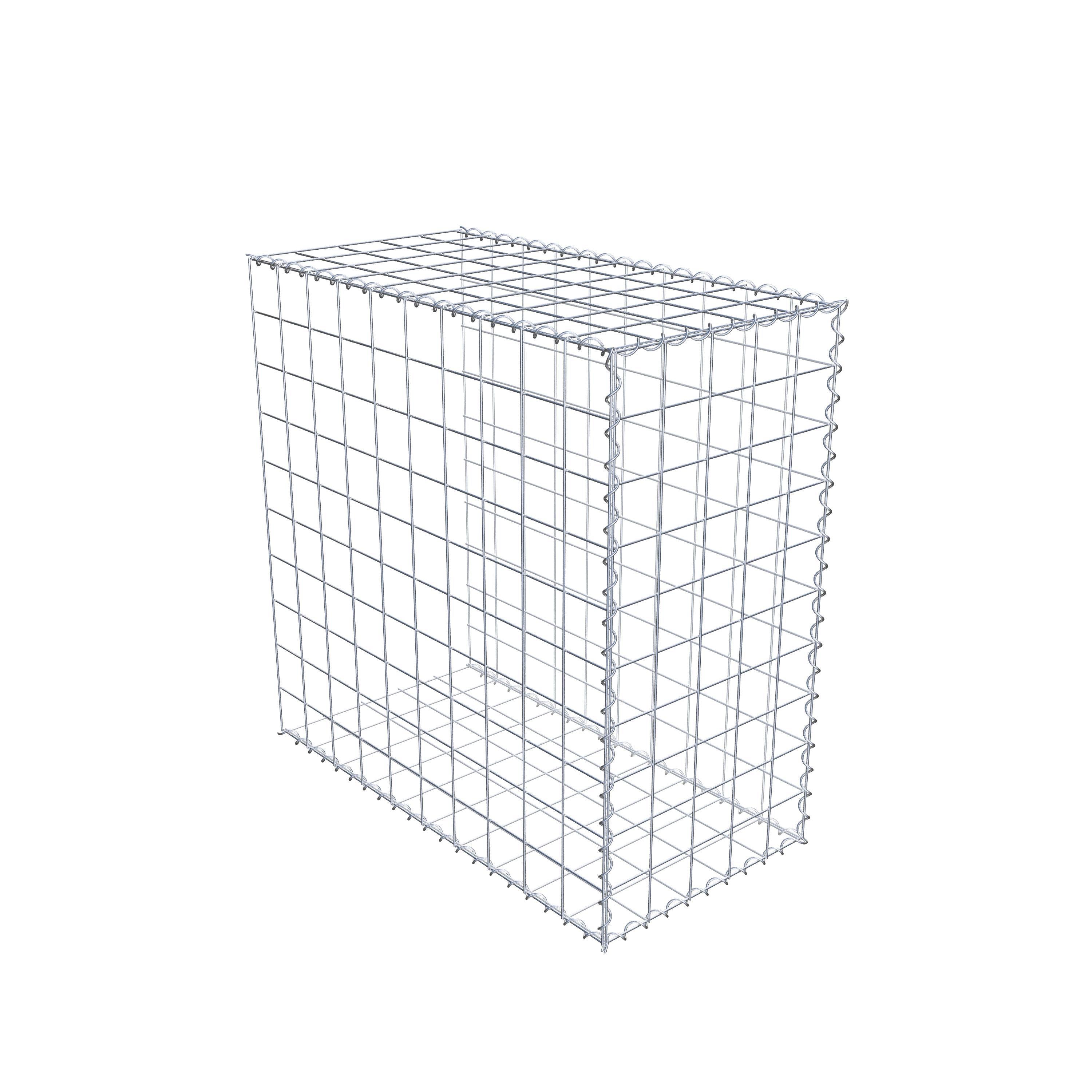 Add-on schanskorf type 2 100 cm x 100 cm x 50 cm (L x H x D), maaswijdte 10 cm x 10 cm, spiraal