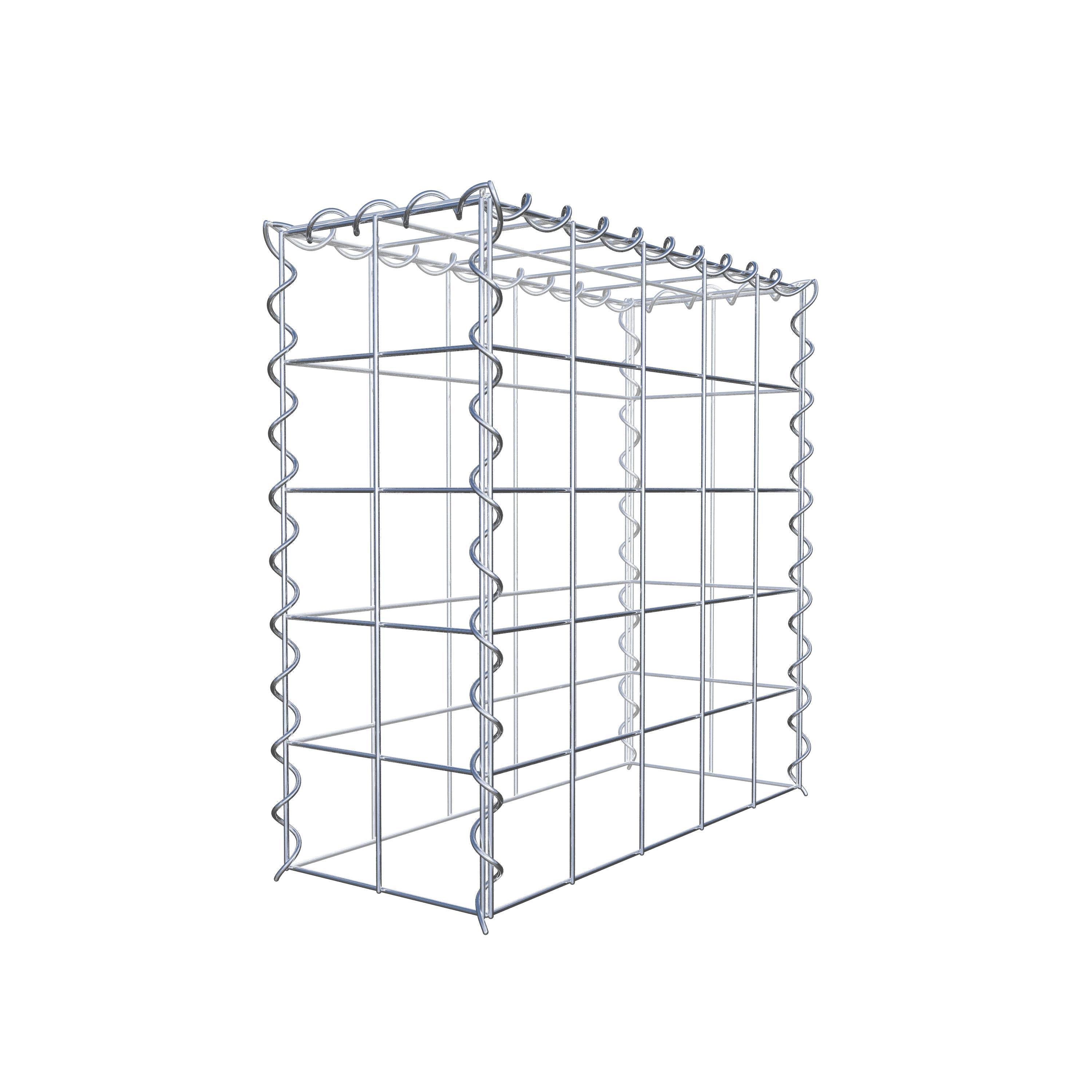 Anbaugabione Typ 3 50 cm x 50 cm x 20 cm (L x H x T), Maschenweite 10 cm x 10 cm, Spirale