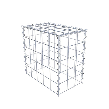 Anbaugabione Typ 3 50 cm x 50 cm x 30 cm (L x H x T), Maschenweite 10 cm x 10 cm, Spirale