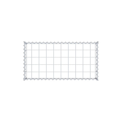 Add-on schanskorf type 3 100 cm x 20 cm x 50 cm (L x H x D), maaswijdte 10 cm x 10 cm, spiraal